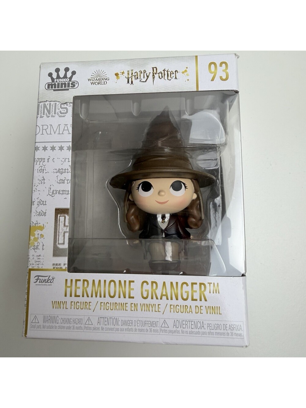 Funko Minis Harry Potter Hermione Granger #93 Vinyl Figure Wizarding World New